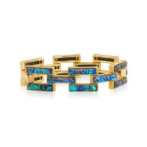 Pathway Link Bracelet. 7.5 - Abalone