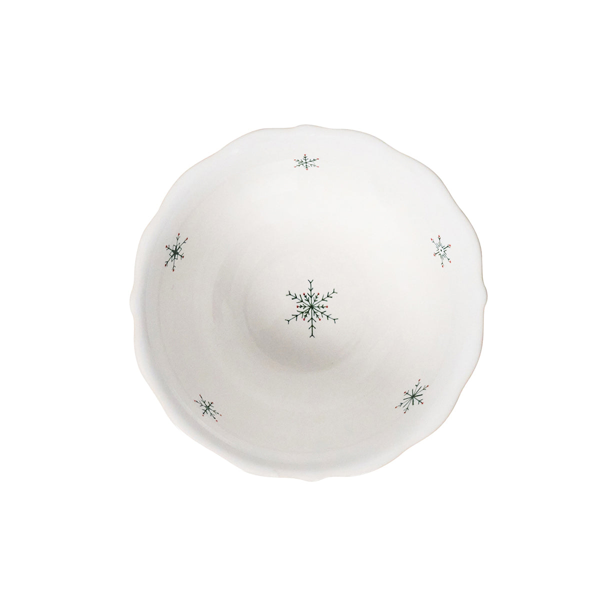 Country Estate Winter Frolic Cereal/Ice Cream Bowl - Evergreen - Image 6