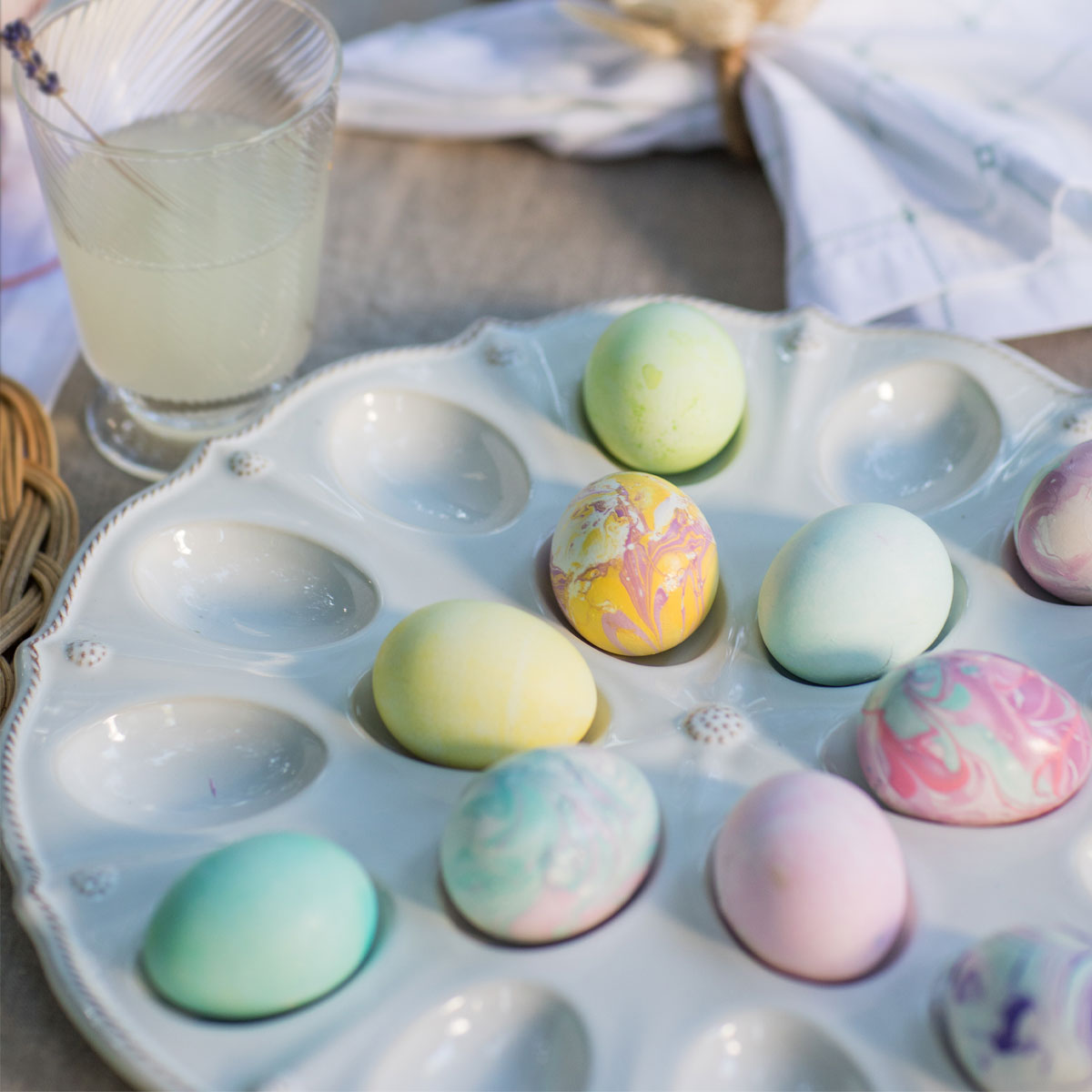 Berry & Thread 13 Deviled Egg Platter - Whitewash - Image 6