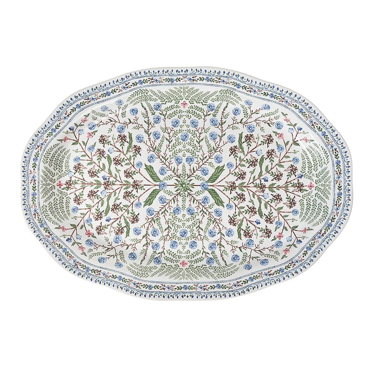 Villa Seville 17 Platter - Chambray