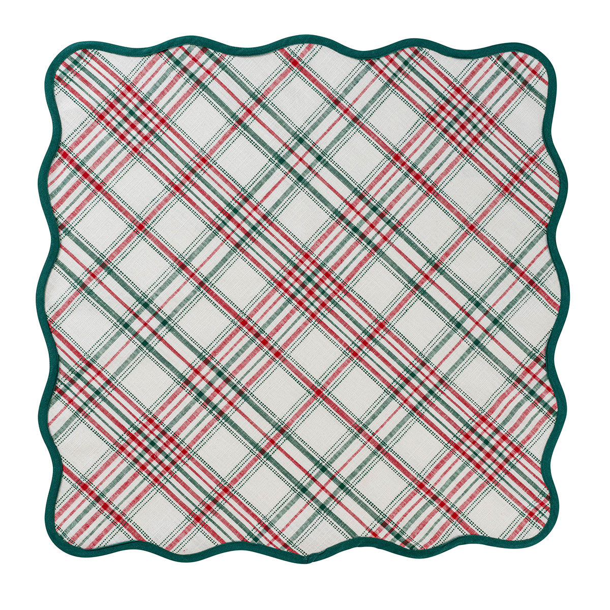 Merry Tartan Napkin Set/4 - Image 3