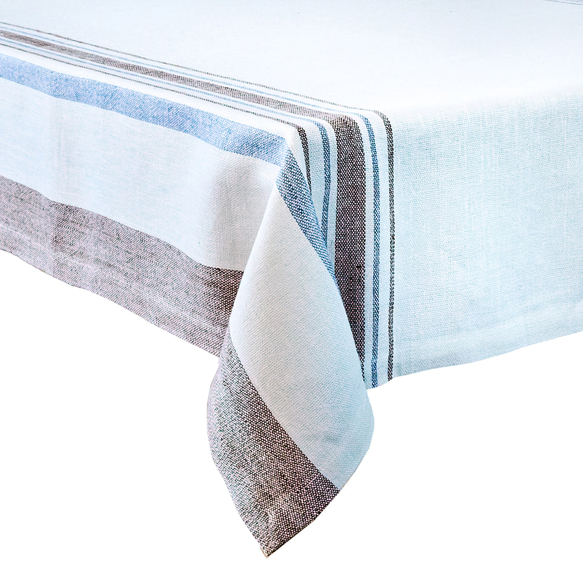 Danish Stripe 52 Table Square - Taupe - Image 2