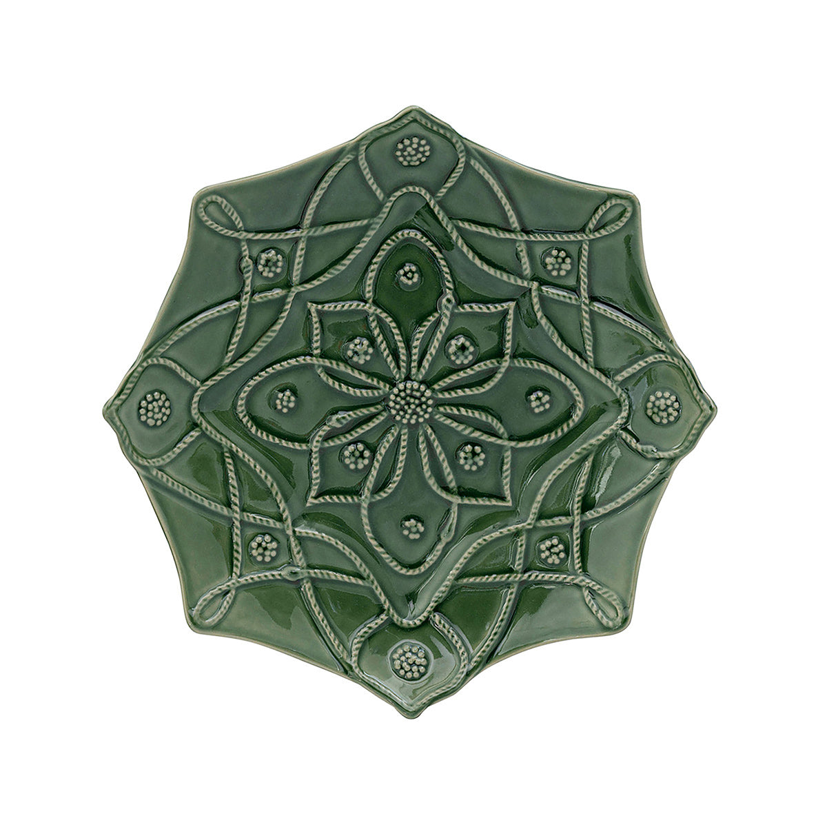 Jardins du Monde Dessert/Salad Plate Assorted Set/4 - Basil - Image 8