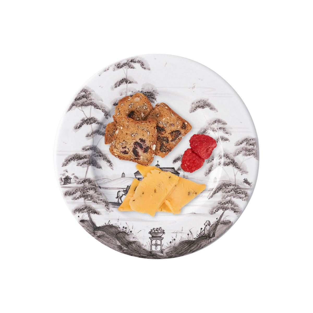 Country Estate Side/Cocktail Plate - Flint Grey - Image 2