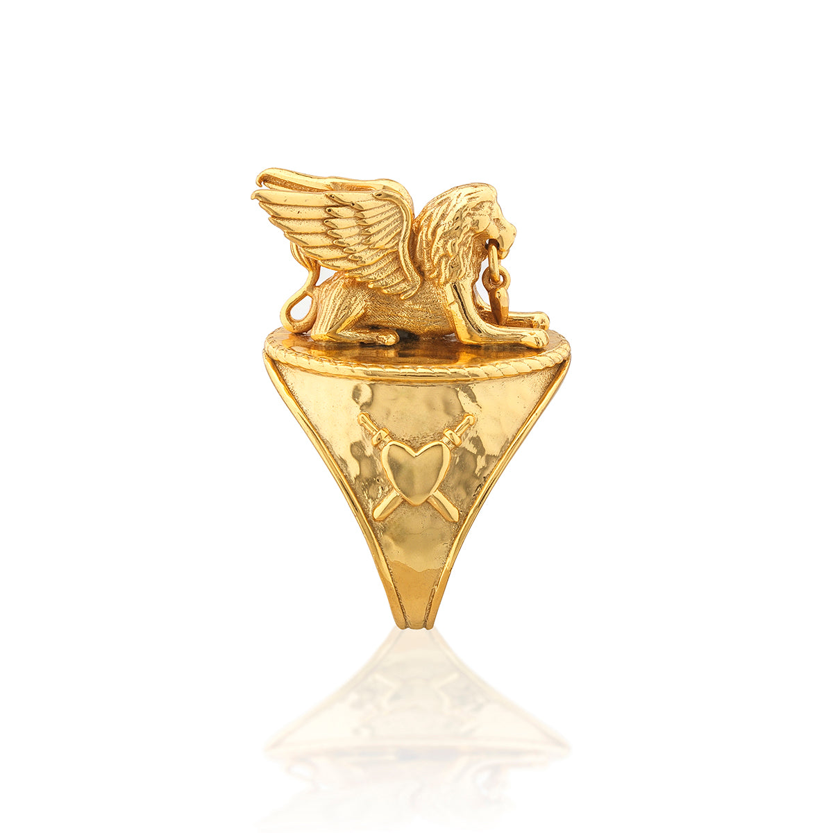 Lionheart Ring - Gold - Image 4