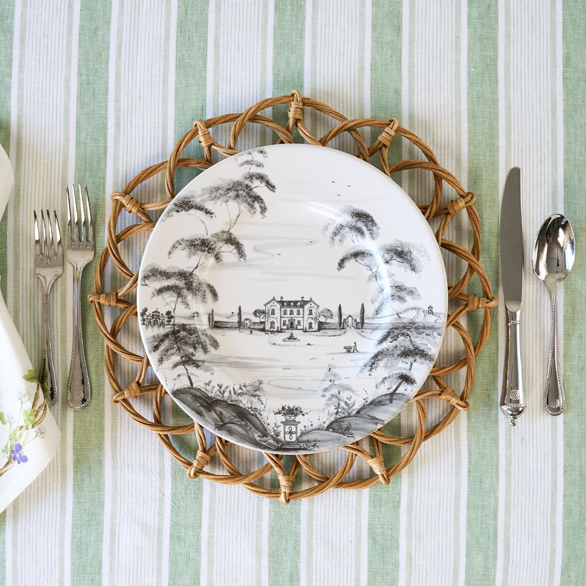 Country Estate Dinner Plate - Flint Grey - Image 3