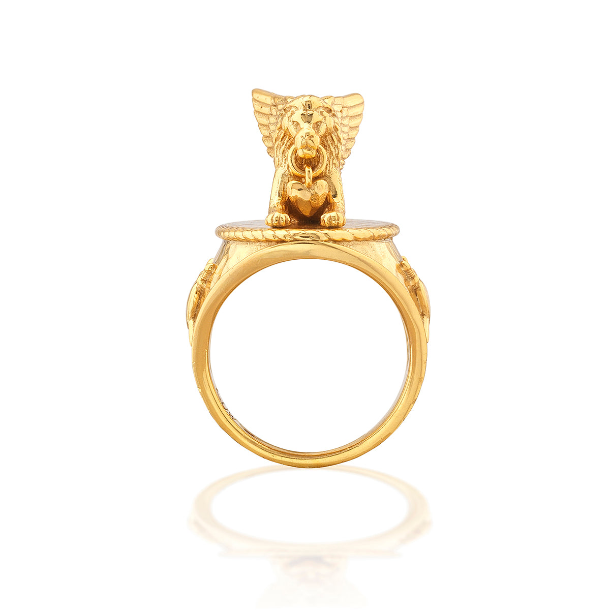 Lionheart Ring - Gold - Image 3