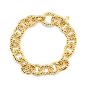 Victoria Small Chain Bracelet. 8 - Gold