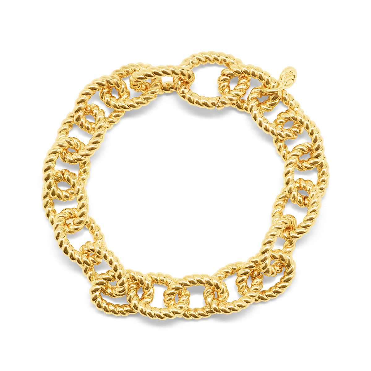 Victoria Small Chain Bracelet. 8 - Gold