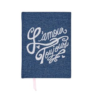 L'Amour Toujours 6 x 8 Journal - Denim