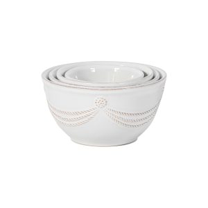 Berry & Thread Nesting Prep Bowl Set/4pc - Whitewash
