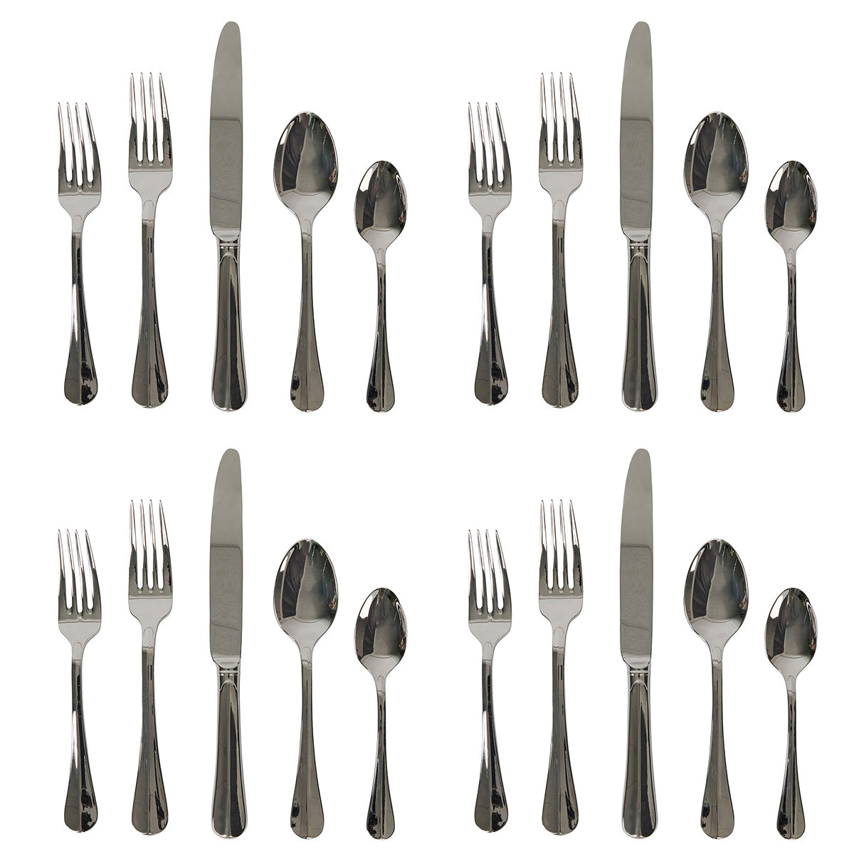 Bistro 20pc Place Setting - Polished