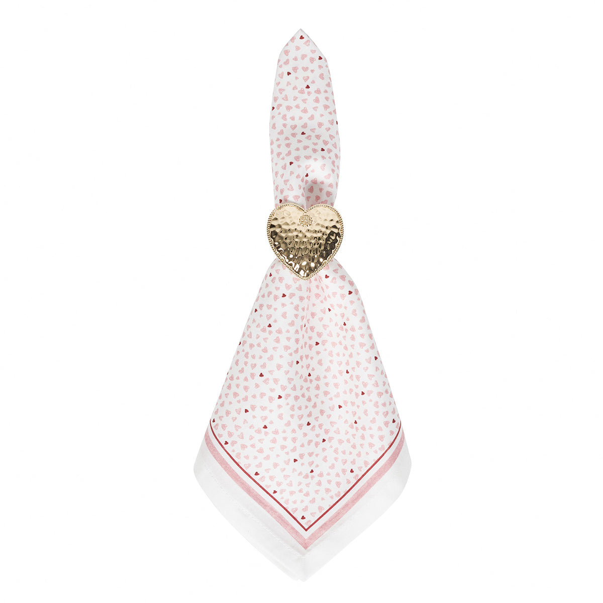 Love You More Napkin Set/4 - Pink - Image 2