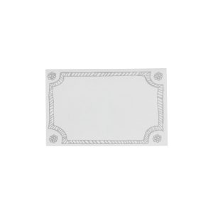 Berry & Thread Place Card Set/12 - Silver