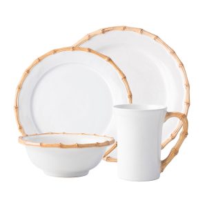 Bamboo 4pc Place Setting - Natural