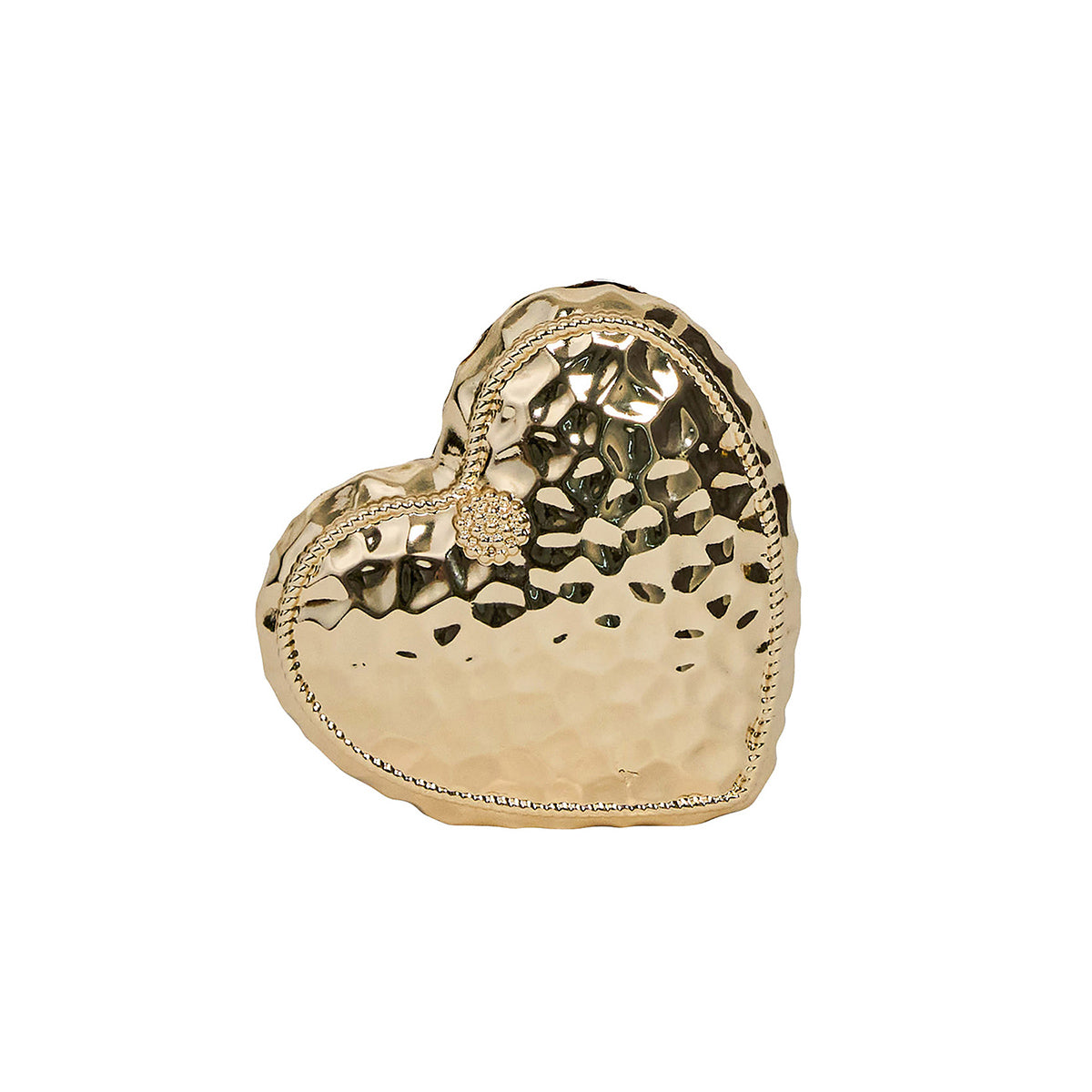 Berry & Thread Heart Place Card Holder Set/4 - Gold - Image 4