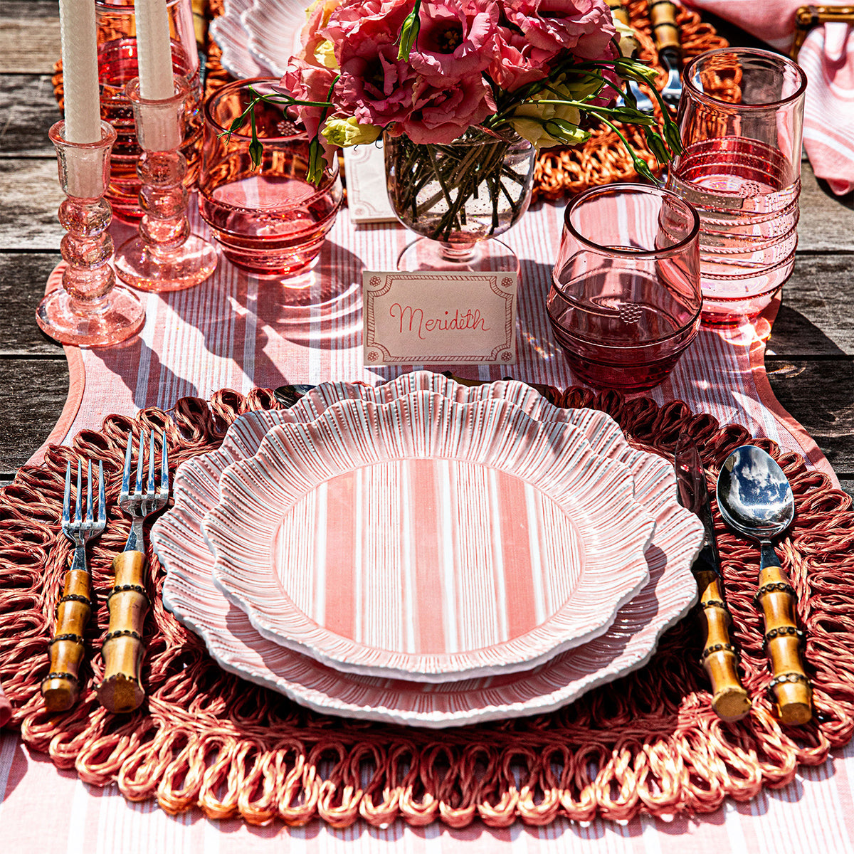 Berry & Thread Place Card Set/12 - Blush - Image 4
