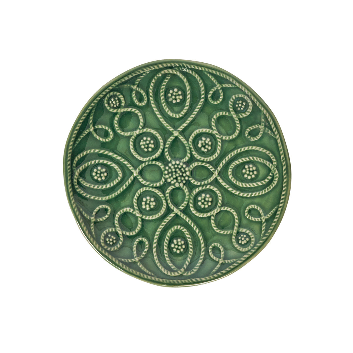 Jardins du Monde Side/Cocktail Plate Assorted Set/4 - Basil - Image 9